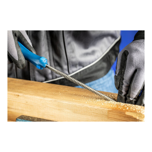 PFERD TOOLS Holzraspel mit Heft Halbrund-Spitz 150mm Hieb 2 universell zum Schruppen und Schlichten