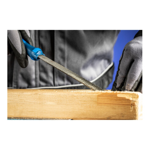 PFERD TOOLS Holzraspel mit Heft Halbrund-Spitz 150mm Hieb 2 universell zum Schruppen und Schlichten