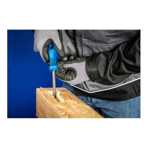 PFERD TOOLS Holzraspel mit Heft Rund 250mm Hieb 2 universell zum Schruppen und Schlichten