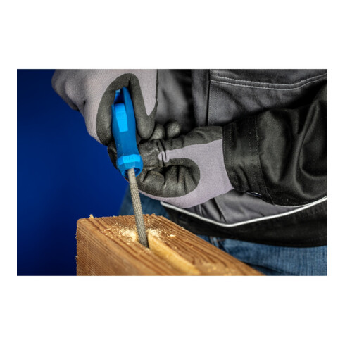 PFERD TOOLS Holzraspel mit Heft Rund 250mm Hieb 2 universell zum Schruppen und Schlichten