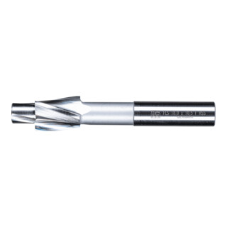 PFERD TOOLS HSS Flachsenker mit Führungszapfen DIN 373 Ø 18,0mm Schaft-Ø 12 mm fein für Durchgangsloch