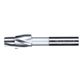 PFERD TOOLS HSS Flachsenker mit Führungszapfen DIN 373 Ø 20,0mm Schaft-Ø 12 mm fein für Durchgangsloch