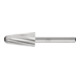 PFERD TOOLS HSS Frässtift ALU Rundkegelform L Ø 16x30mm Schaft-Ø 6 mm Alu/NE-1