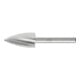 PFERD TOOLS HSS Frässtift ALU Spitzbogenform K Ø 16x30mm Schaft-Ø 6 mm Alu/NE-1