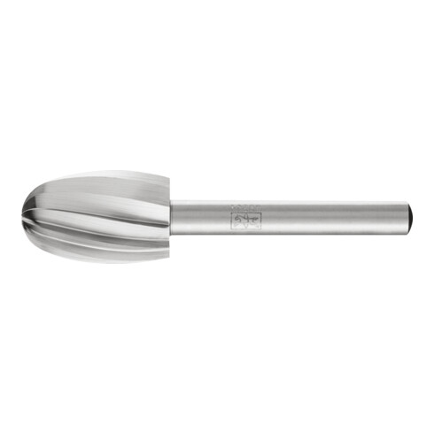 PFERD TOOLS HSS Frässtift ALU Tropfenform O Ø 16x25 mm Schaft-Ø 6 mm Alu/NE