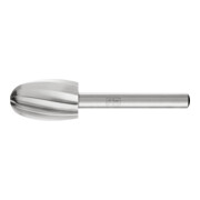 PFERD TOOLS HSS Frässtift ALU Tropfenform O Ø 16x25 mm Schaft-Ø 6 mm Alu/NE