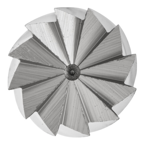 PFERD TOOLS HSS Frässtift ALU Zylinderform mit Stirnverzahnung A-ST Ø 16x25 mm Schaft-Ø 6 mm Alu/NE