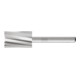 PFERD TOOLS HSS Frässtift ALU Zylinderform mit Stirnverzahnung A-ST Ø 16x25 mm Schaft-Ø 6 mm Alu/NE
