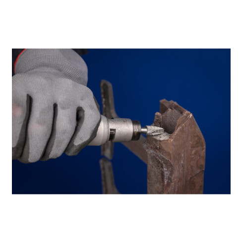 PFERD TOOLS HSS Frässtift Baumform H Ø 16x30mm Schaft-Ø 6 mm Z 3 universal mittel fein Spanbrecher