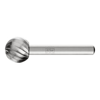 PFERD TOOLS HSS Frässtift Kugelform F Ø 16x14 mm Schaft-Ø 6 mm Z 1 universal grob