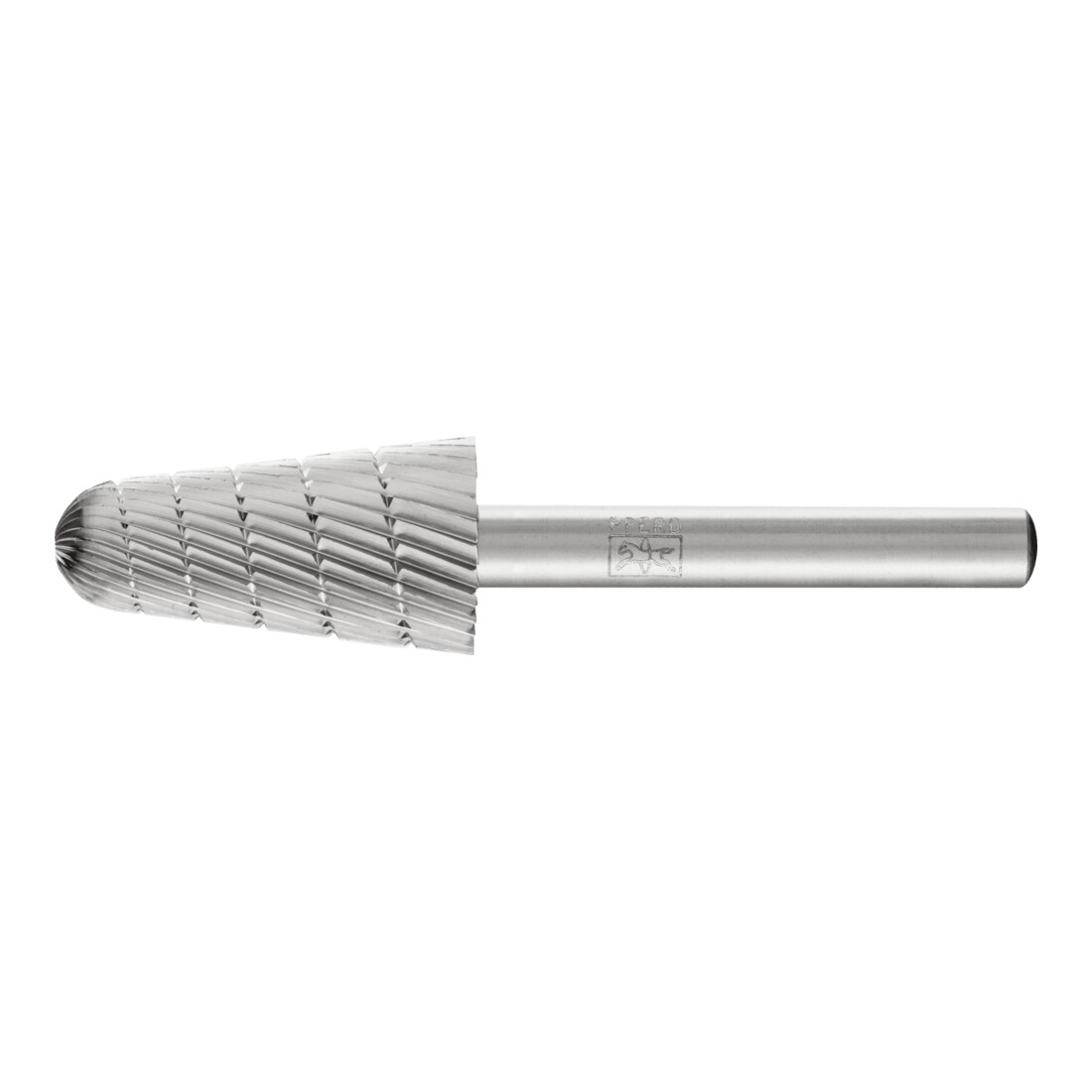 PFERD TOOLS HSS Frässtift Rundkegelform L Ø 16x30mm Schaft-Ø 6 mm Z 3 universal mittel fein Spanbrecher