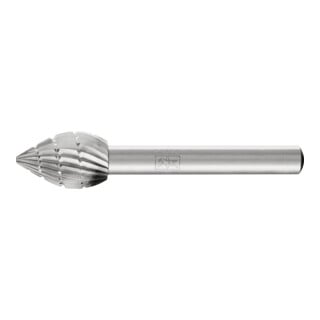 PFERD TOOLS HSS Frässtift Sonderform Ø 12x18 mm Schaft-Ø 6 mm Z 3 universal mittel fein Spanbrecher