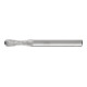 PFERD TOOLS HSS Frässtift Sonderform Ø 06x20mm Schaft-Ø 6 mm Z 3 universal mittel fein Spanbrecher