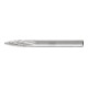 PFERD TOOLS HSS Frässtift Spitzbogenform K Ø 06x18 mm Schaft-Ø 6 mm Z 2 universal mittel Spanbrecher-1