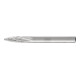 PFERD TOOLS HSS Frässtift Spitzbogenform K Ø 06x18 mm Schaft-Ø 6 mm Z 2 universal mittel Spanbrecher-1