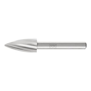 PFERD TOOLS HSS Frässtift Spitzbogenform K Ø 12x25 mm Schaft-Ø 6 mm Z 1 universal grob