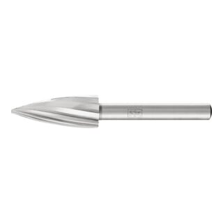 PFERD TOOLS HSS Frässtift Spitzbogenform K Ø 12x30mm Schaft-Ø 6 mm Z 1 universal grob