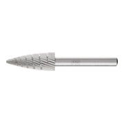 PFERD TOOLS HSS Frässtift Spitzbogenform K Ø 12x30mm Schaft-Ø 6 mm Z 3 universal mittel fein Spanbrecher