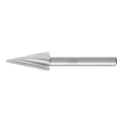 PFERD TOOLS HSS Frässtift Spitzkegelform G Ø 12x25 mm Schaft-Ø 6 mm Z 1 universal grob