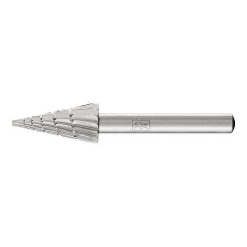 PFERD TOOLS HSS Frässtift Spitzkegelform G Ø 12x25 mm Schaft-Ø 6 mm Z 2 universal mittel Spanbrecher