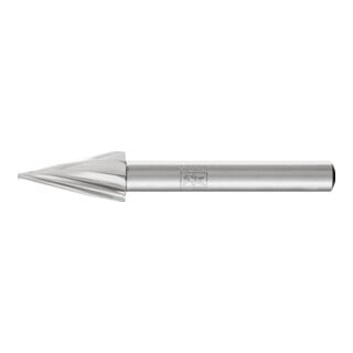 PFERD TOOLS HSS Frässtift Spitzkegelform G Ø 10x20mm Schaft-Ø 6 mm Z 1 universal grob