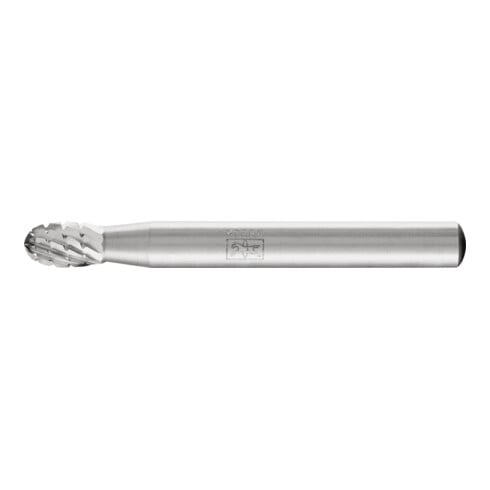 PFERD TOOLS HSS Frässtift Tropfenform O Ø 06x10mm Schaft-Ø 6 mm Z 3 universal mittel fein Spanbrecher
