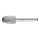 PFERD TOOLS HSS Frässtift Tropfenform O Ø 16x25 mm Schaft-Ø 6 mm Z 3 universal mittel fein Spanbrecher-1