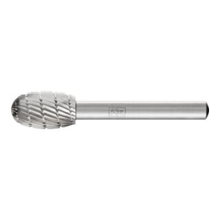 PFERD TOOLS HSS Frässtift Tropfenform O Ø 12x20mm Schaft-Ø 6 mm Z 3 universal mittel fein Spanbrecher