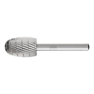 PFERD TOOLS HSS Frässtift Tropfenform O Ø 16x25 mm Schaft-Ø 6 mm Z 3 universal mittel fein Spanbrecher