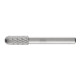 PFERD TOOLS HSS Frässtift Walzenrundform C Ø 08x20mm Schaft-Ø 6 mm Z 3 universal mittel fein Spanbrecher-1