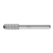 PFERD TOOLS HSS Frässtift Walzenrundform C Ø 08x20mm Schaft-Ø 6 mm Z 3 universal mittel fein Spanbrecher