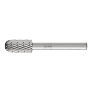 PFERD TOOLS HSS Frässtift Walzenrundform C Ø 10x20mm Schaft-Ø 6 mm Z 3 universal mittel fein Spanbrecher