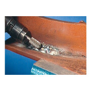 PFERD TOOLS HSS Frässtift Walzenrundform C Ø 10x20mm Schaft-Ø 6 mm Z 3 universal mittel fein Spanbrecher-4