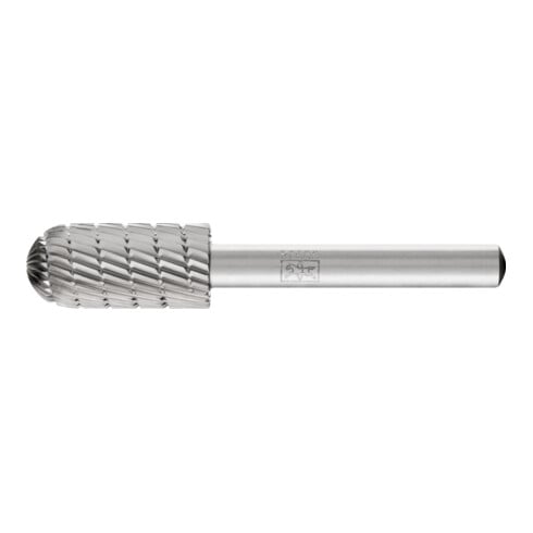 PFERD TOOLS HSS Frässtift Walzenrundform C Ø 12x25 mm Schaft-Ø 6 mm Z 3 universal mittel fein Spanbrecher