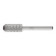 PFERD TOOLS HSS Frässtift Walzenrundform C Ø 12x25 mm Schaft-Ø 6 mm Z 3 universal mittel fein Spanbrecher-1