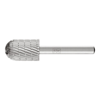 PFERD TOOLS HSS Frässtift Walzenrundform C Ø 16x25 mm Schaft-Ø 6 mm Z 3 universal mittel fein Spanbrecher
