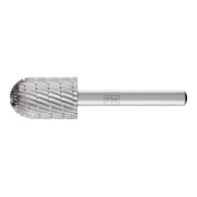 PFERD TOOLS HSS Frässtift Walzenrundform C Ø 16x25 mm Schaft-Ø 6 mm Z 3 universal mittel fein Spanbrecher