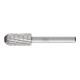 PFERD TOOLS HSS Frässtift Walzenrundform C Ø 12x25 mm Schaft-Ø 6 mm Z 2 universal mittel Spanbrecher