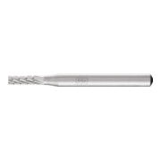 PFERD TOOLS HSS Frässtift Zylinderform stirn A-ST Ø 04x13mm Schaft-Ø 6mm Z 3 universal mittel fein Spanbrecher