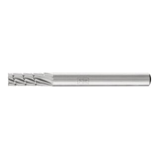 PFERD TOOLS HSS Frässtift Zylinderform stirn A-ST Ø 06x16mm Schaft-Ø 6mm Z 3 universal mittel fein Spanbrecher