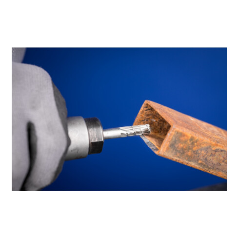 PFERD TOOLS HSS Frässtift Zylinderform stirn A-ST Ø 06x16mm Schaft-Ø 6mm Z 3 universal mittel fein Spanbrecher