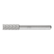 PFERD TOOLS HSS Frässtift Zylinderform stirn A-ST Ø 08x20mm Schaft-Ø 6mm Z 3 universal mittel fein Spanbrecher