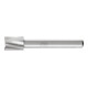 PFERD TOOLS HSS Frässtift Zylinderform stirn A-ST Ø 10x13 mm Schaft-Ø 6 mm Z 1 universal grob-1