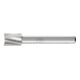 PFERD TOOLS HSS Frässtift Zylinderform stirn A-ST Ø 10x13 mm Schaft-Ø 6 mm Z 1 universal grob-1