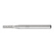 PFERD TOOLS HSS Frässtift Zylinderform stirn A-ST Ø 04x13mm Schaft-Ø 6mm Z 3 universal mittel fein Spanbrecher
