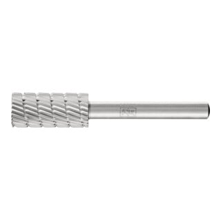 PFERD TOOLS HSS Frässtift Zylinderform stirn A-ST Ø 12x25mm Schaft-Ø 6mm Z 3 universal mittel fein Spanbrecher