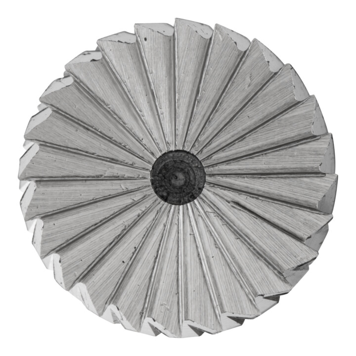 PFERD TOOLS HSS Frässtift Zylinderform stirn A-ST Ø 12x25mm Schaft-Ø 6mm Z 3 universal mittel fein Spanbrecher