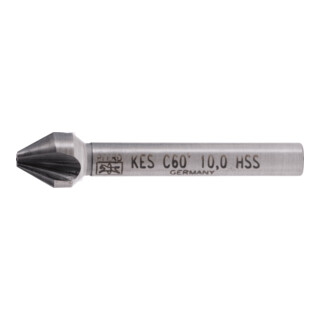 PFERD TOOLS HSS Kegel-und Entgratsenker 60° Ø 10mm Schaft-Ø 6 mm DIN 334 C