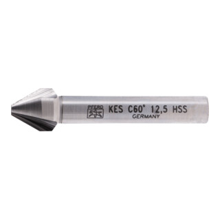 PFERD TOOLS HSS Kegel-und Entgratsenker 60° Ø 12,5 mm Schaft-Ø 8 mm DIN 334 C