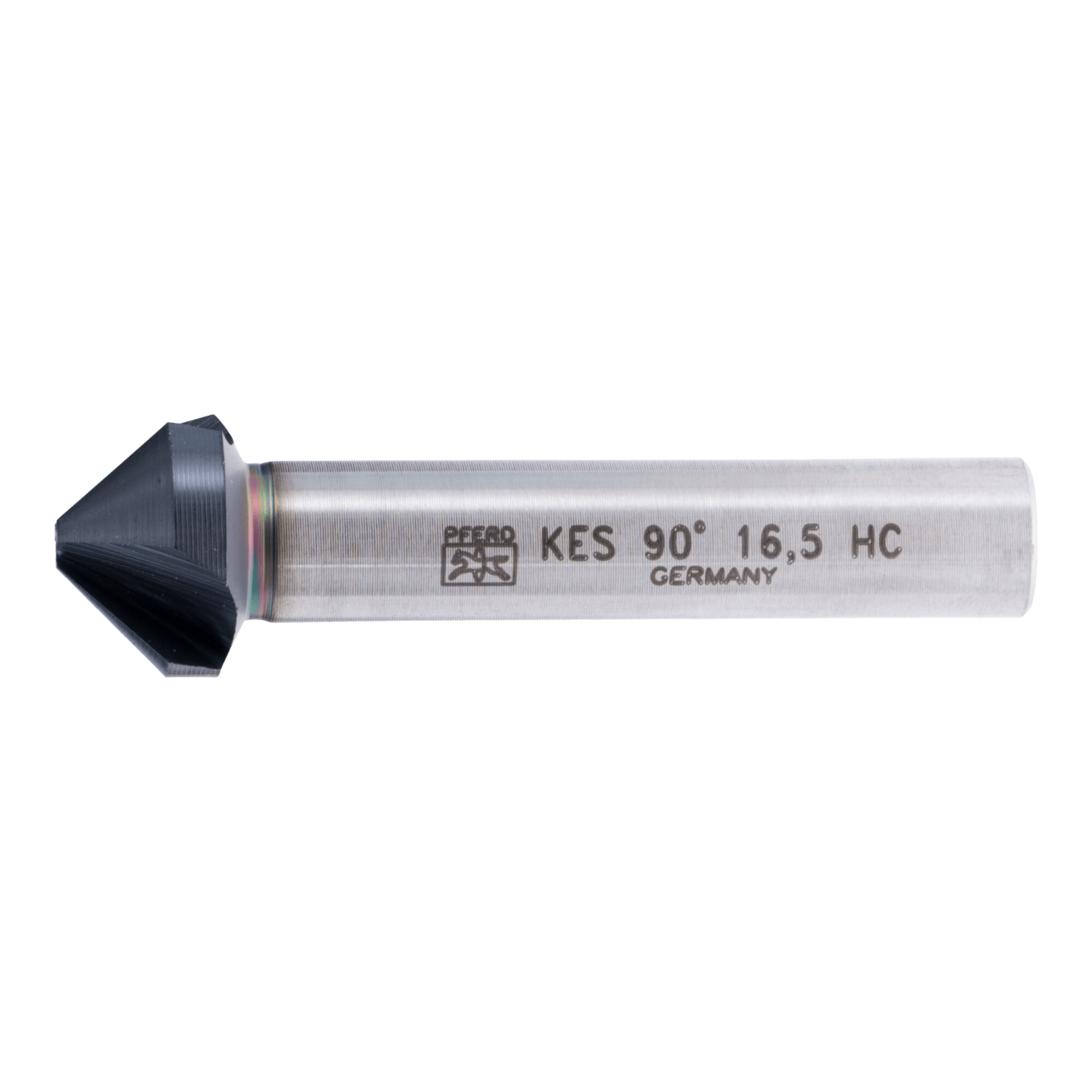 PFERD TOOLS HSS Kegel-und Entgratsenker 90° Ø 16,5 mm Schaft-Ø 10mm DIN 335 C HICOAT beschichtet